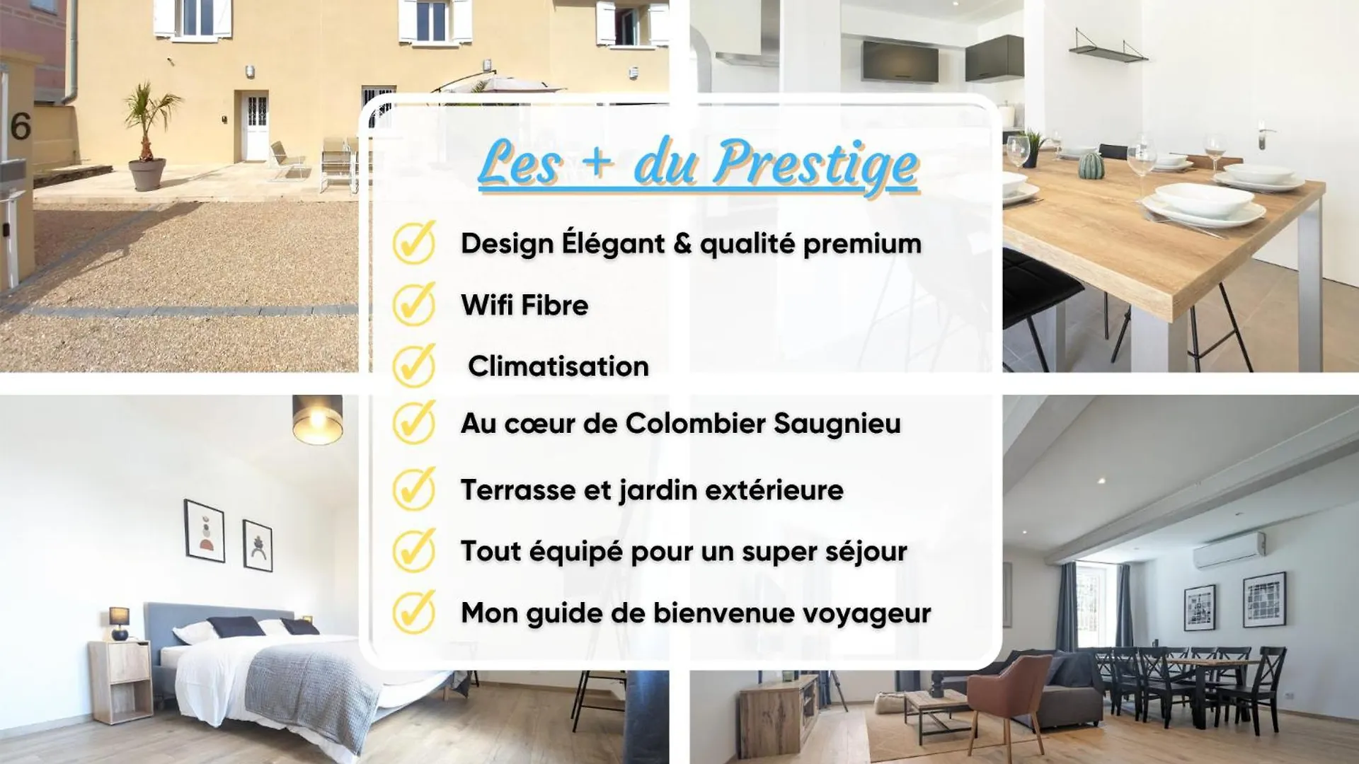 Le Prestige 152 Proche Aeroport -Gare Lyon -Groupama Stadium-Ldlc Arena Colombier-Saugnieu Apartment